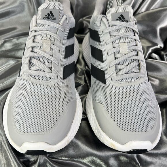 Adidas Mens Edge Gameday EG1444 Gray Black Running Shoes Sneakers Size 6.5 US/39 - Picture 5 of 17